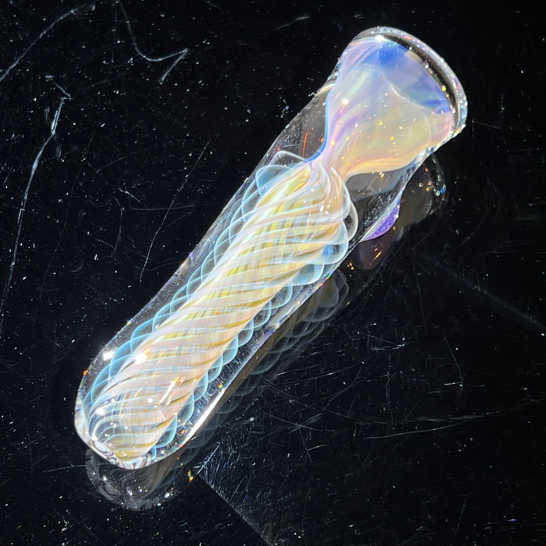 Thick Fume Chillum Glass Pipe Chuck Glass   