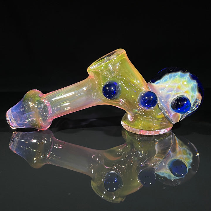 Fumed Honeycomb Hammer Glass Pipe Catfish Glass