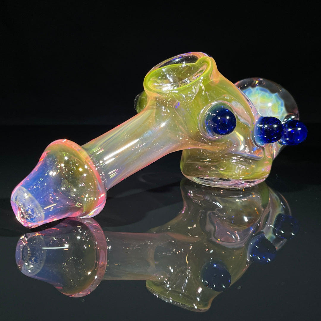 Fumed Honeycomb Hammer Glass Pipe Catfish Glass