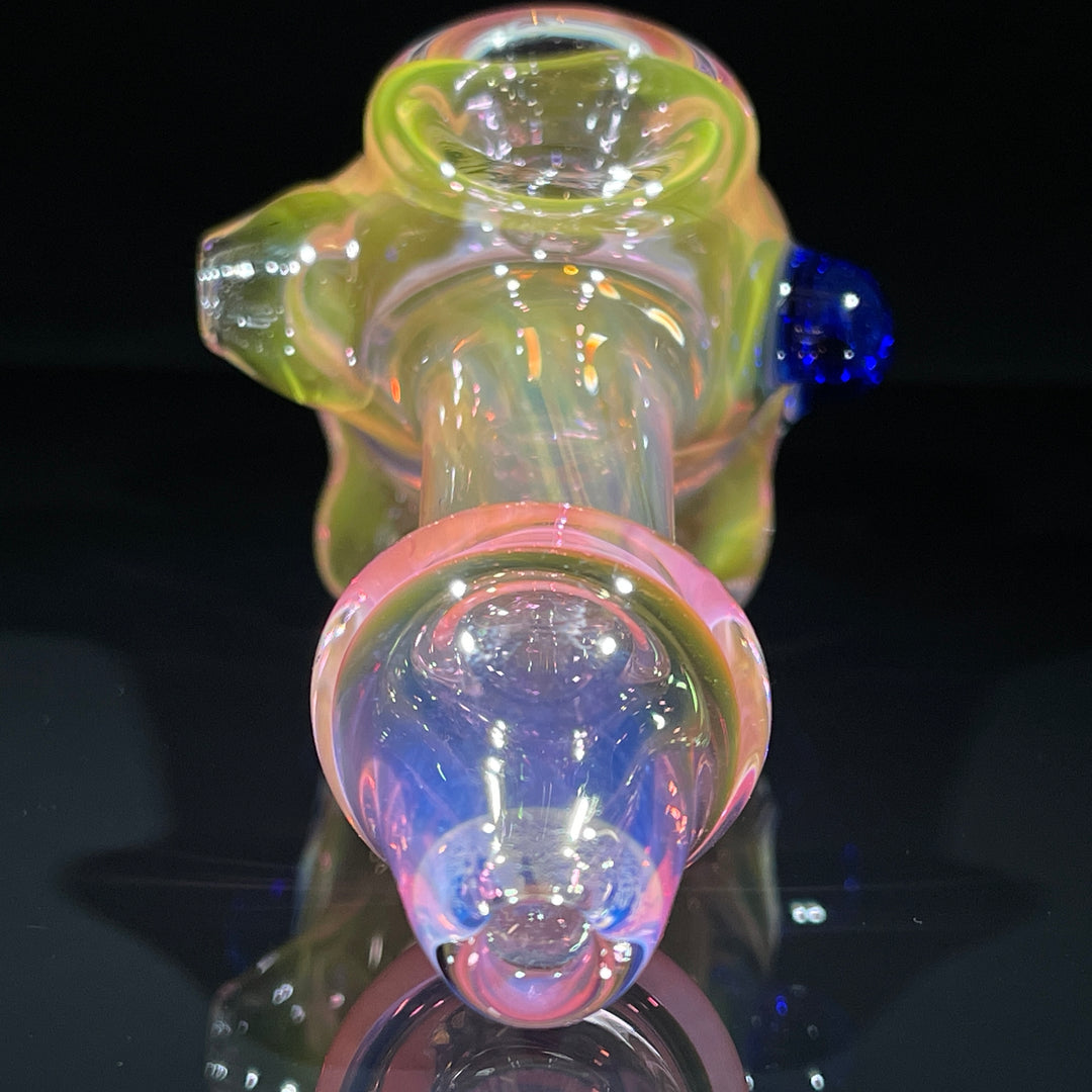 Fumed Honeycomb Hammer Glass Pipe Catfish Glass