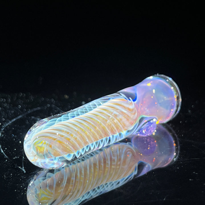 Thick Fume Chillum Glass Pipe Chuck Glass   