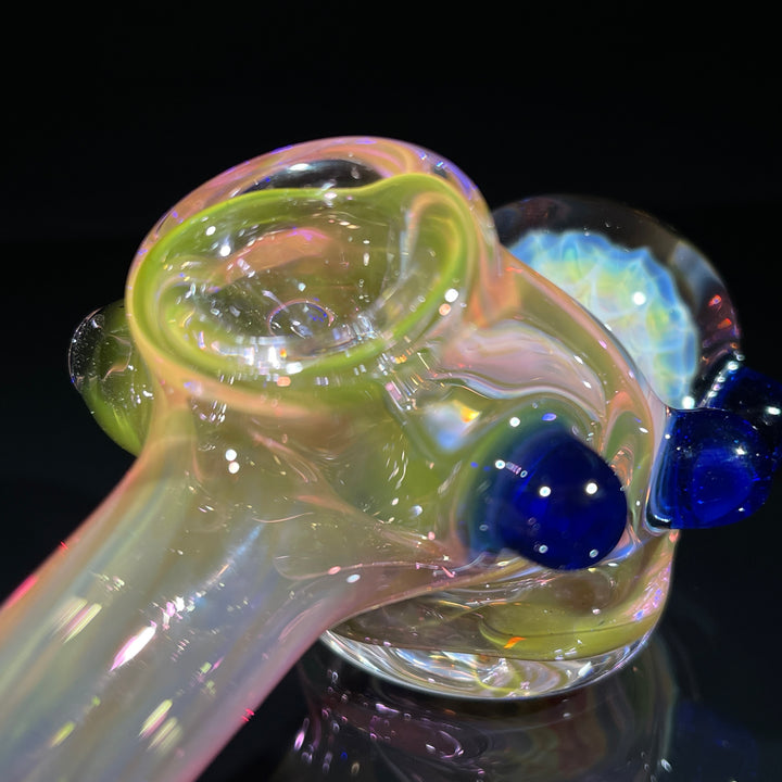 Fumed Honeycomb Hammer Glass Pipe Catfish Glass