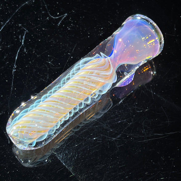 Thick Fume Chillum Glass Pipe Chuck Glass   