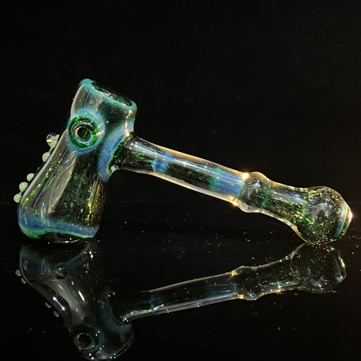 Exp Green Frog Bubbler Glass Pipe Beezy Glass   