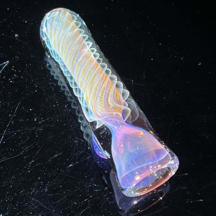 Thick Fume Chillum Glass Pipe Chuck Glass   