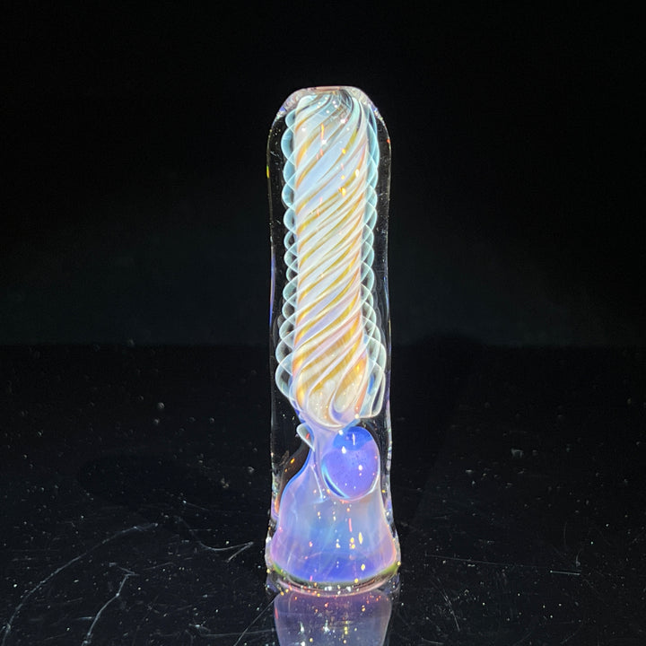 Thick Fume Chillum Glass Pipe Chuck Glass   