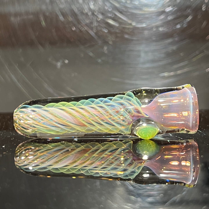 Thick Fume Chillum Glass Pipe Chuck Glass   