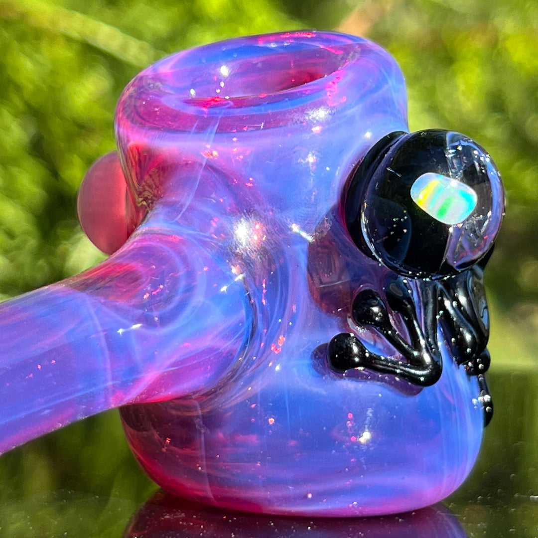 Opal Frog Hammer Glass Pipe Beezy Glass   