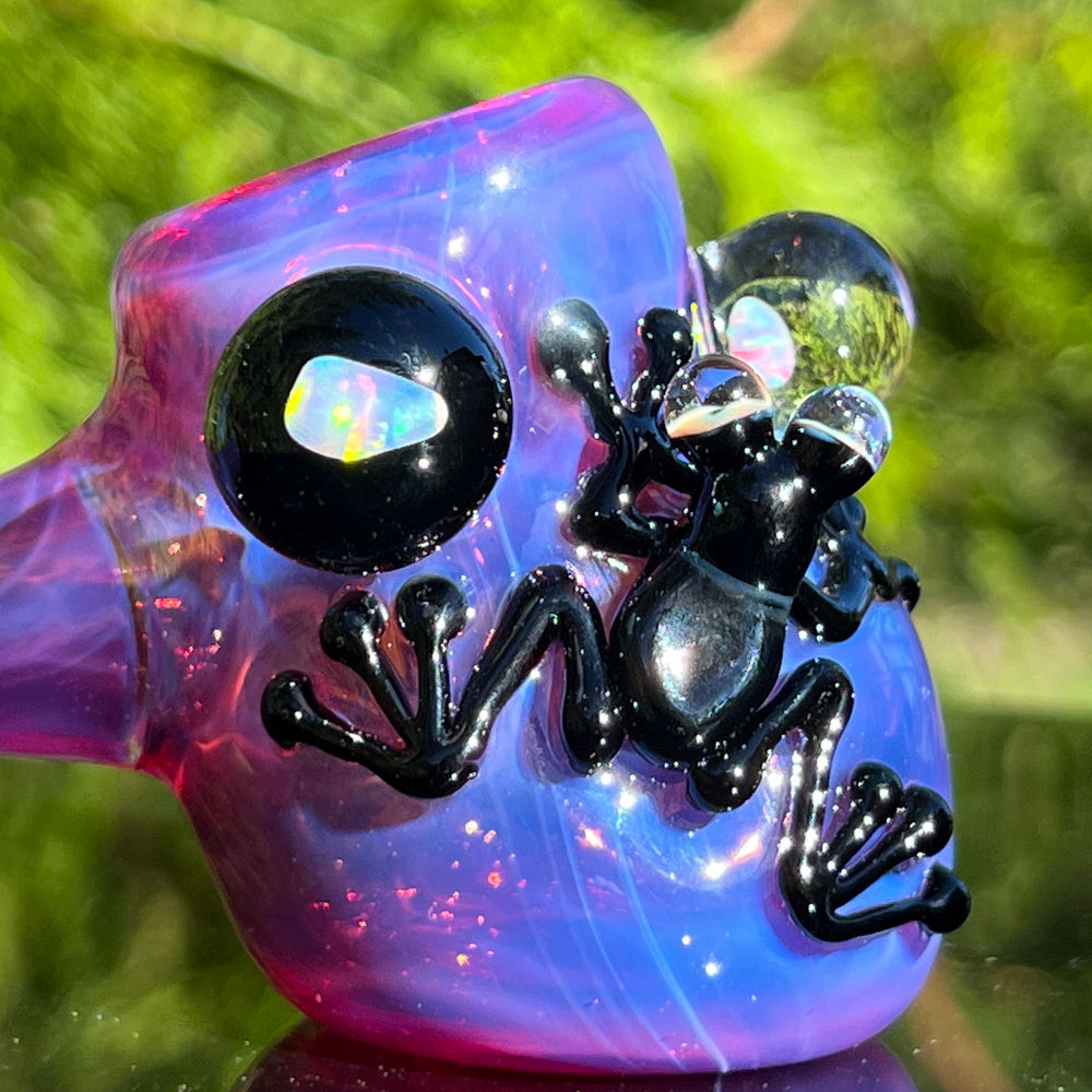 Opal Frog Hammer Glass Pipe Beezy Glass   