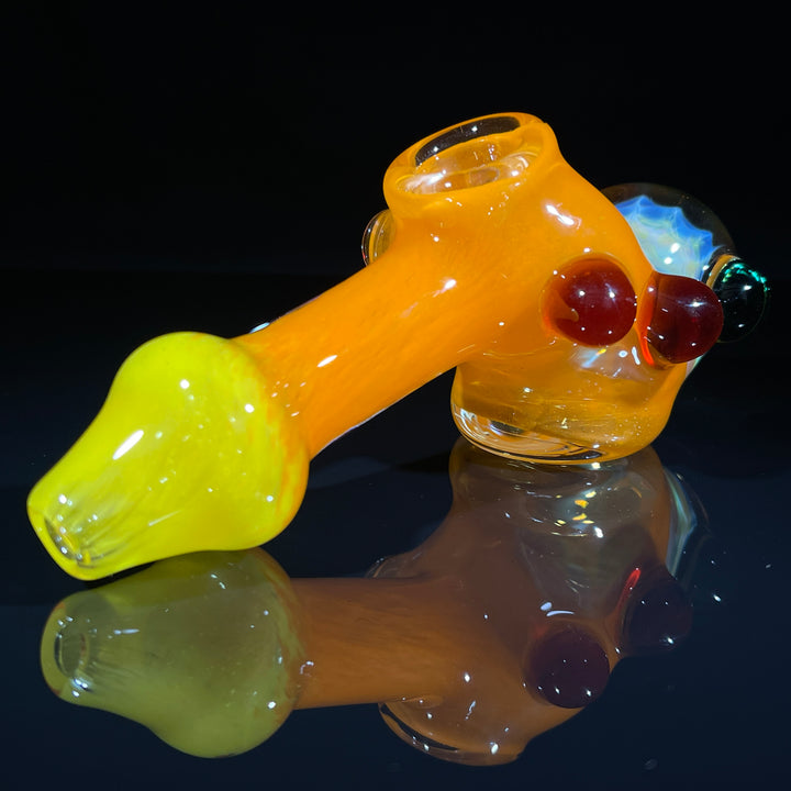 Frit Honeycomb Hammer Glass Pipe Catfish Glass