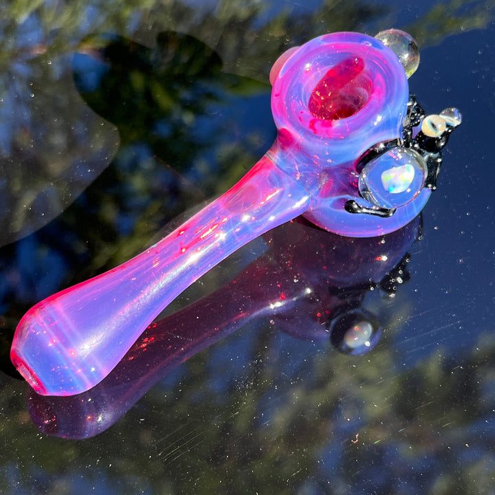 Opal Frog Hammer Glass Pipe Beezy Glass   