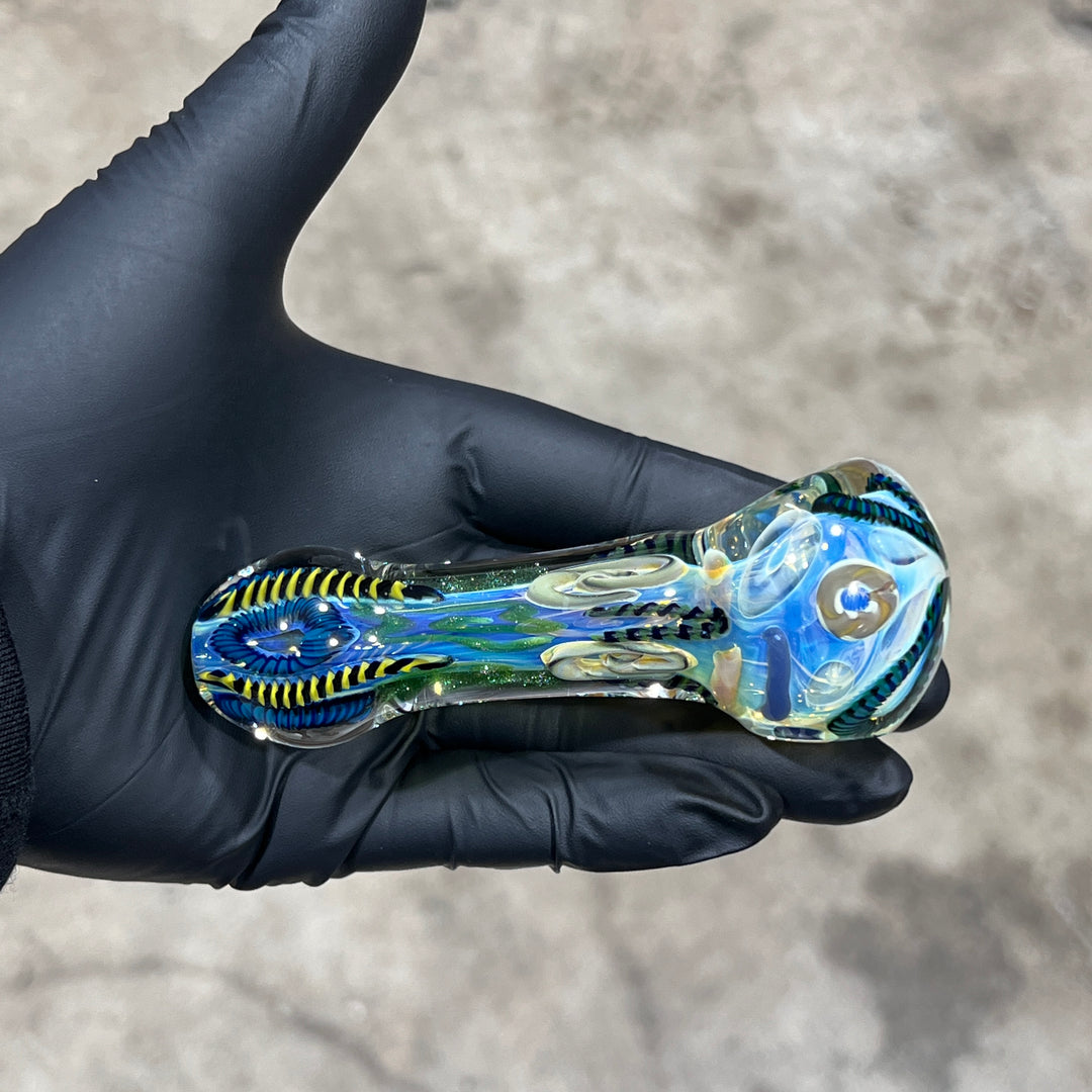 Super Chunky Inside Out Spoon 2 Glass Pipe Tiny Mike   