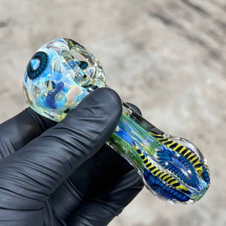 Super Chunky Inside Out Spoon 2 Glass Pipe Tiny Mike   