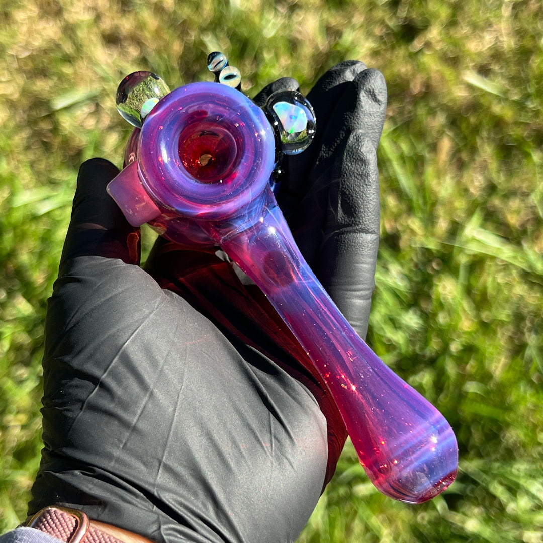 Opal Frog Hammer Glass Pipe Beezy Glass   