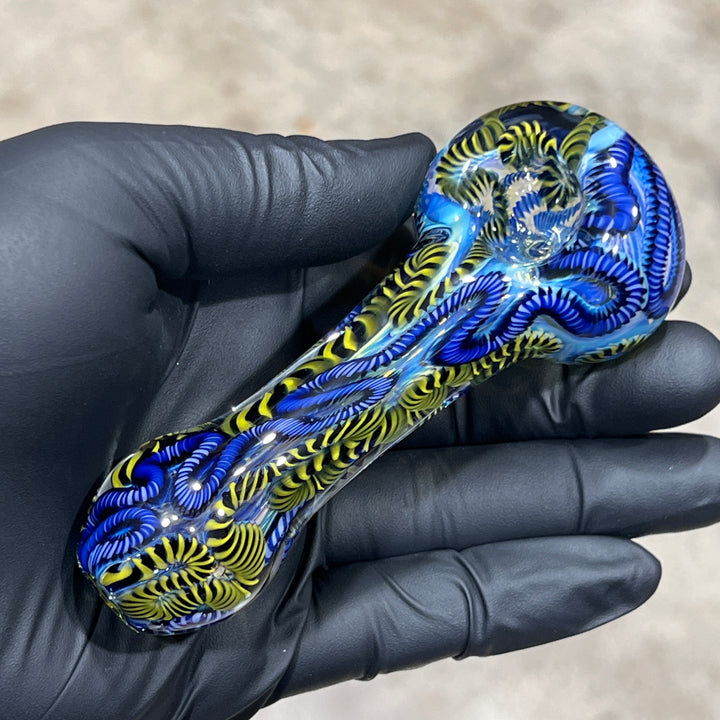 Super Chunky Inside Out Spoon 3 Glass Pipe Tiny Mike   