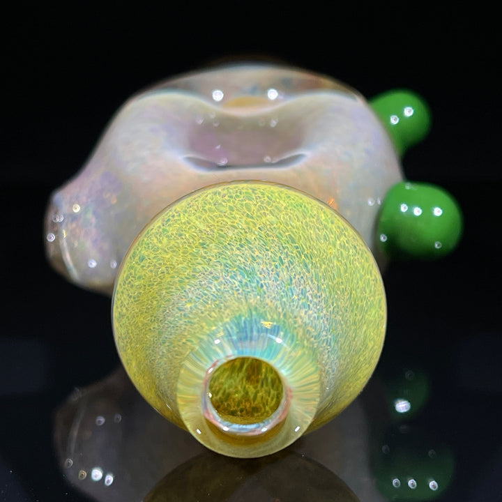 Frit Honeycomb Spoon Glass Pipe Catfish Glass