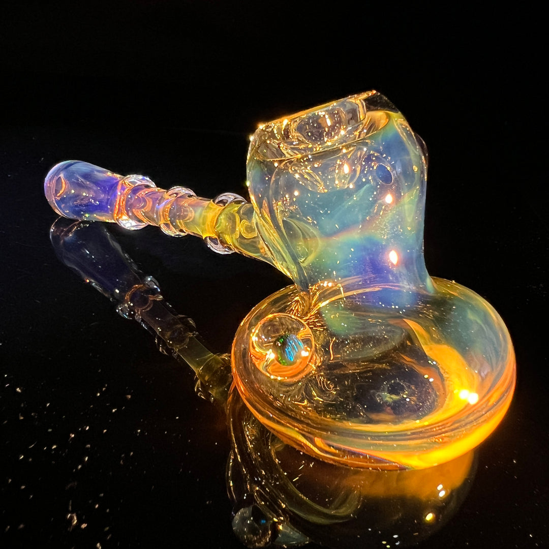 Silver Color Changing Glass Hammer Glass Pipe Tako Glass   