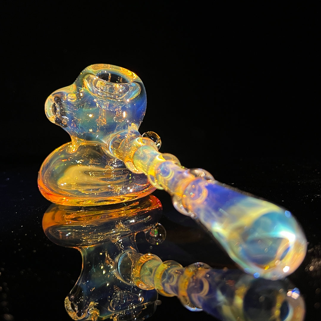 Silver Color Changing Glass Hammer Glass Pipe Tako Glass   