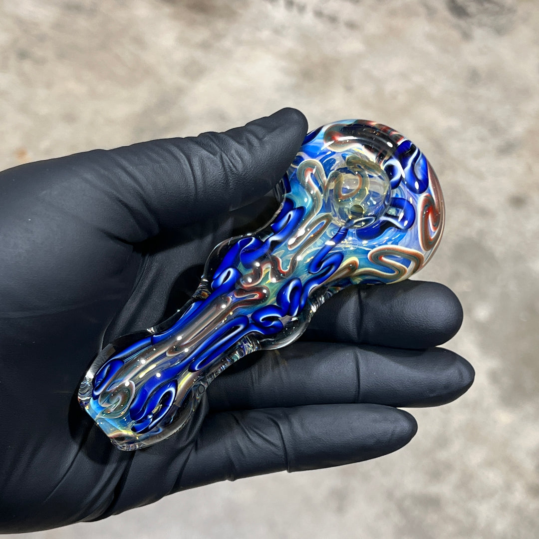 Super Chunky Inside Out Spoon 4 Glass Pipe Tiny Mike   