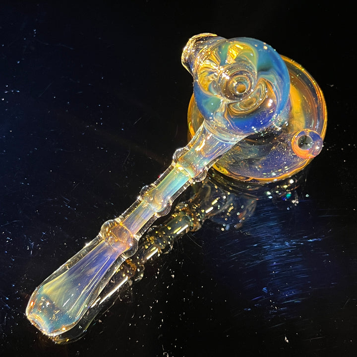 Silver Color Changing Glass Hammer Glass Pipe Tako Glass   