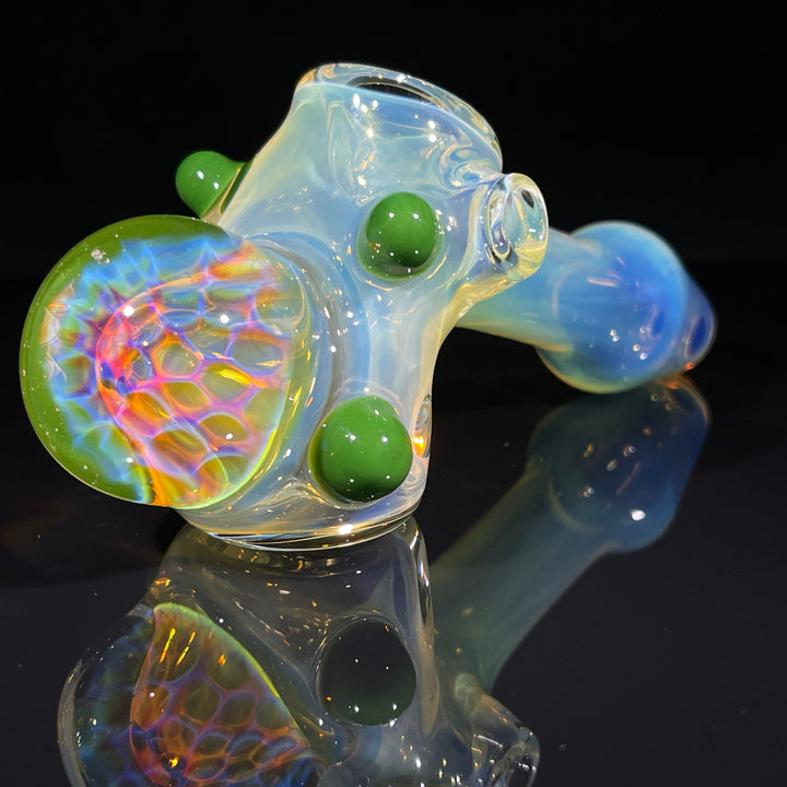 Fumed Honeycomb Hammer Glass Pipe Catfish Glass