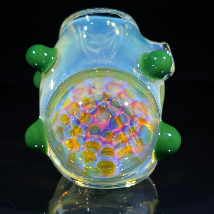 Fumed Honeycomb Hammer Glass Pipe Catfish Glass