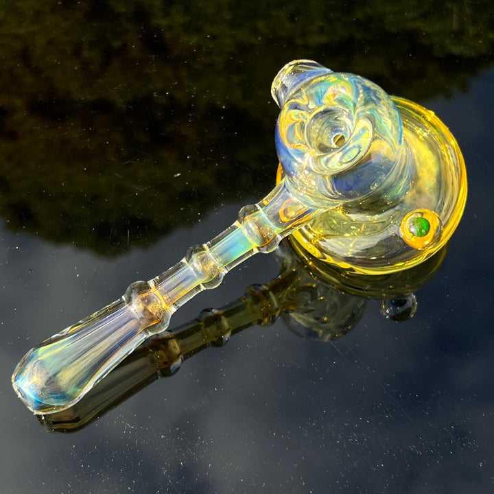 Silver Color Changing Glass Hammer Glass Pipe Tako Glass   