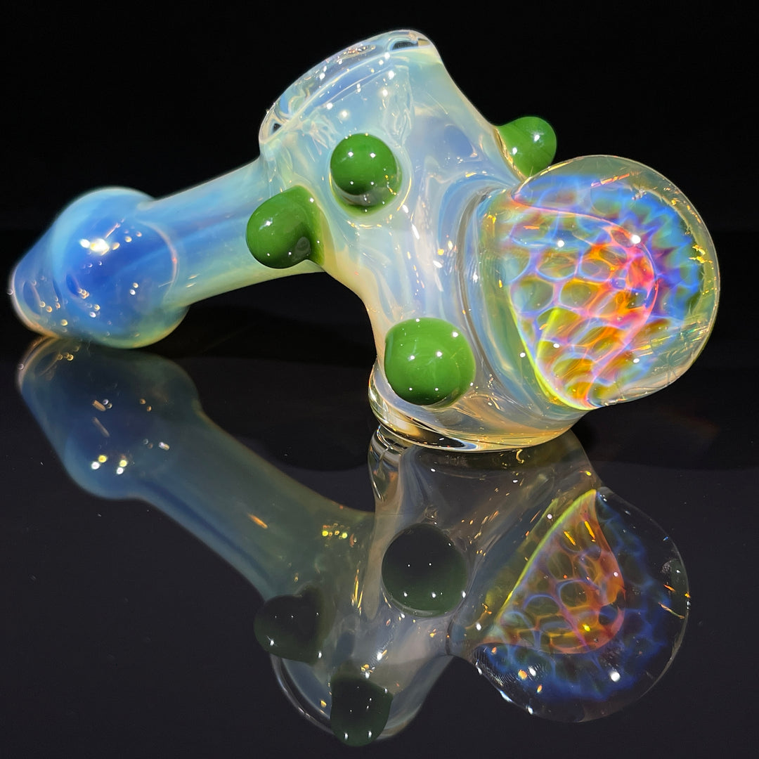 Fumed Honeycomb Hammer Glass Pipe Catfish Glass