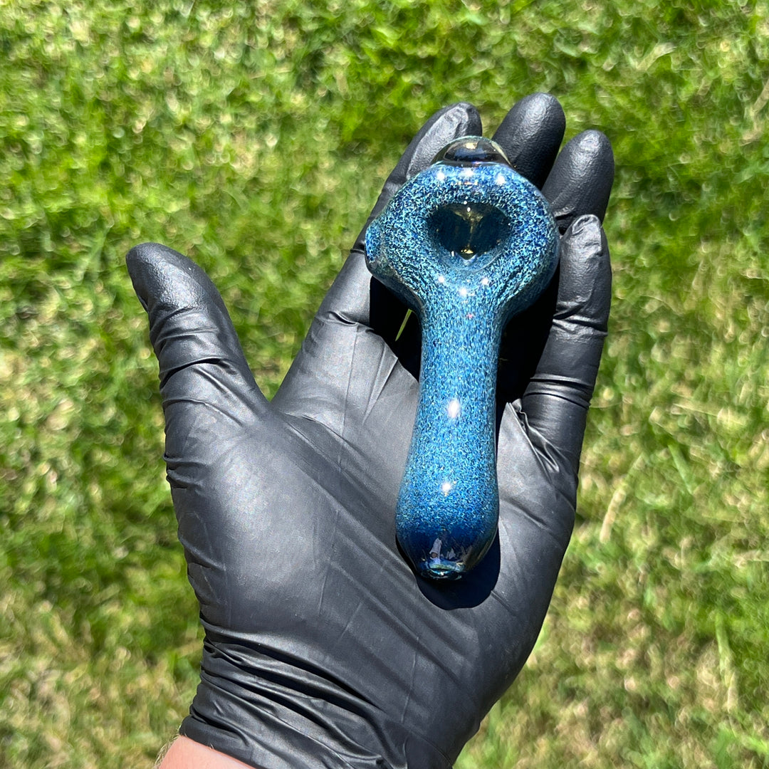 Salish Blue Pipe Glass Pipe Schutz Glass   