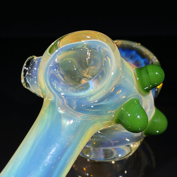 Fumed Honeycomb Hammer Glass Pipe Catfish Glass