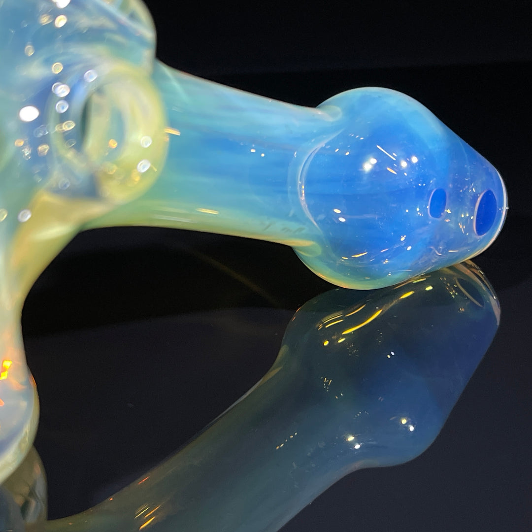 Fumed Honeycomb Hammer Glass Pipe Catfish Glass