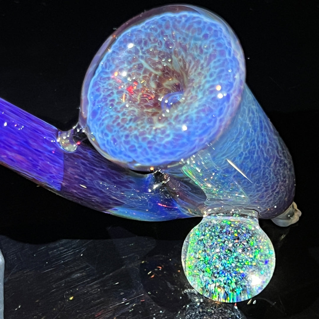 Nebula's Magic Marble Sherlock Glass Pipe Tako Glass   