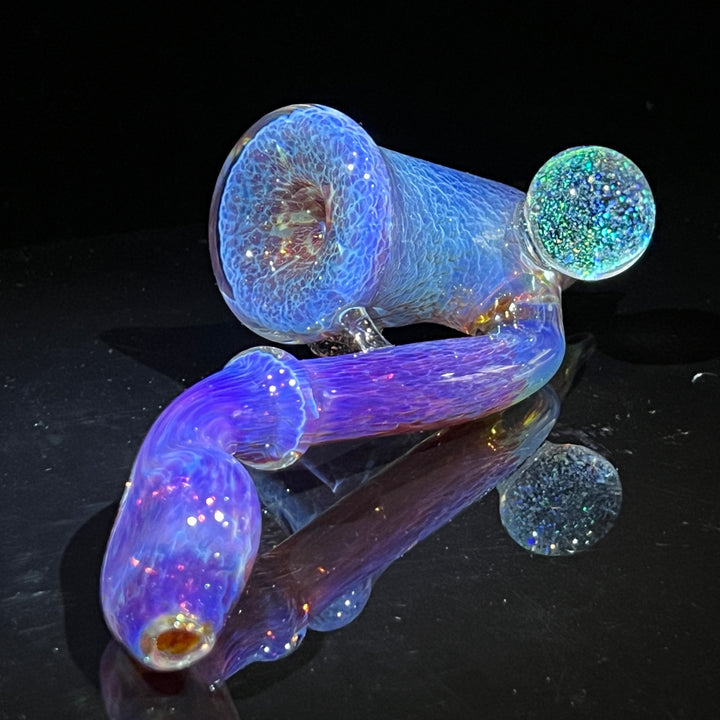 Nebula's Magic Marble Sherlock Glass Pipe Tako Glass   