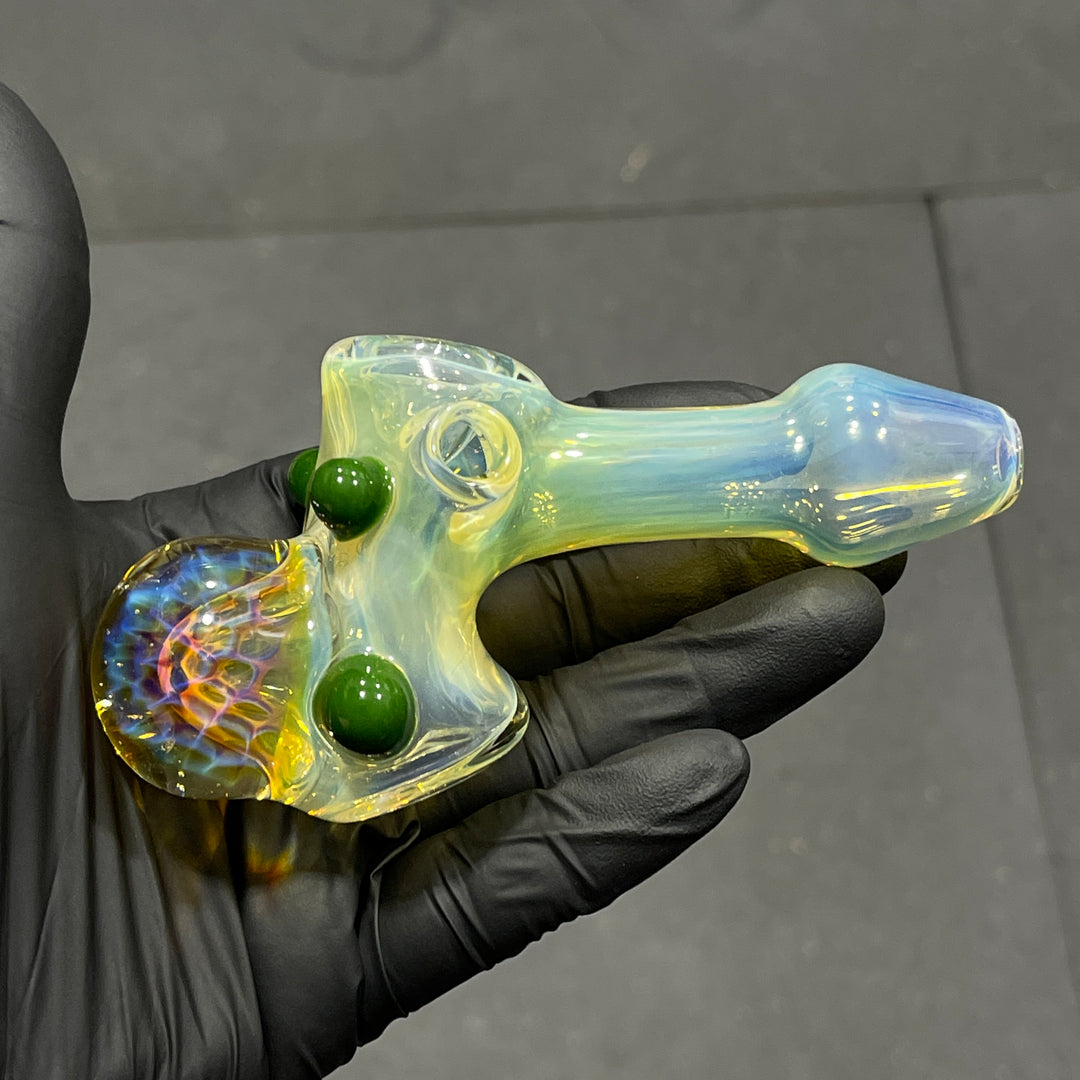 Fumed Honeycomb Hammer Glass Pipe Catfish Glass