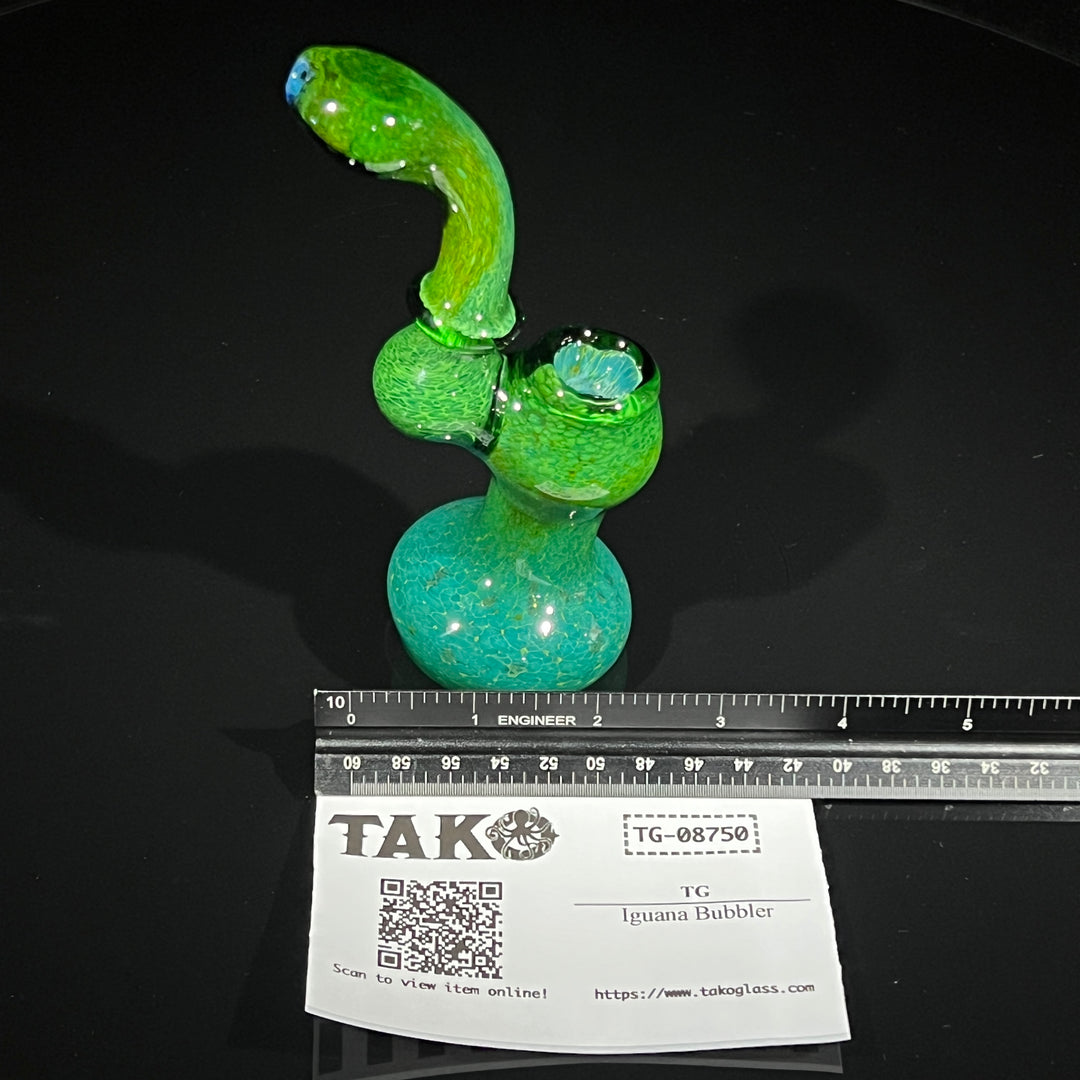 Iguana Bubbler Glass Pipe TG