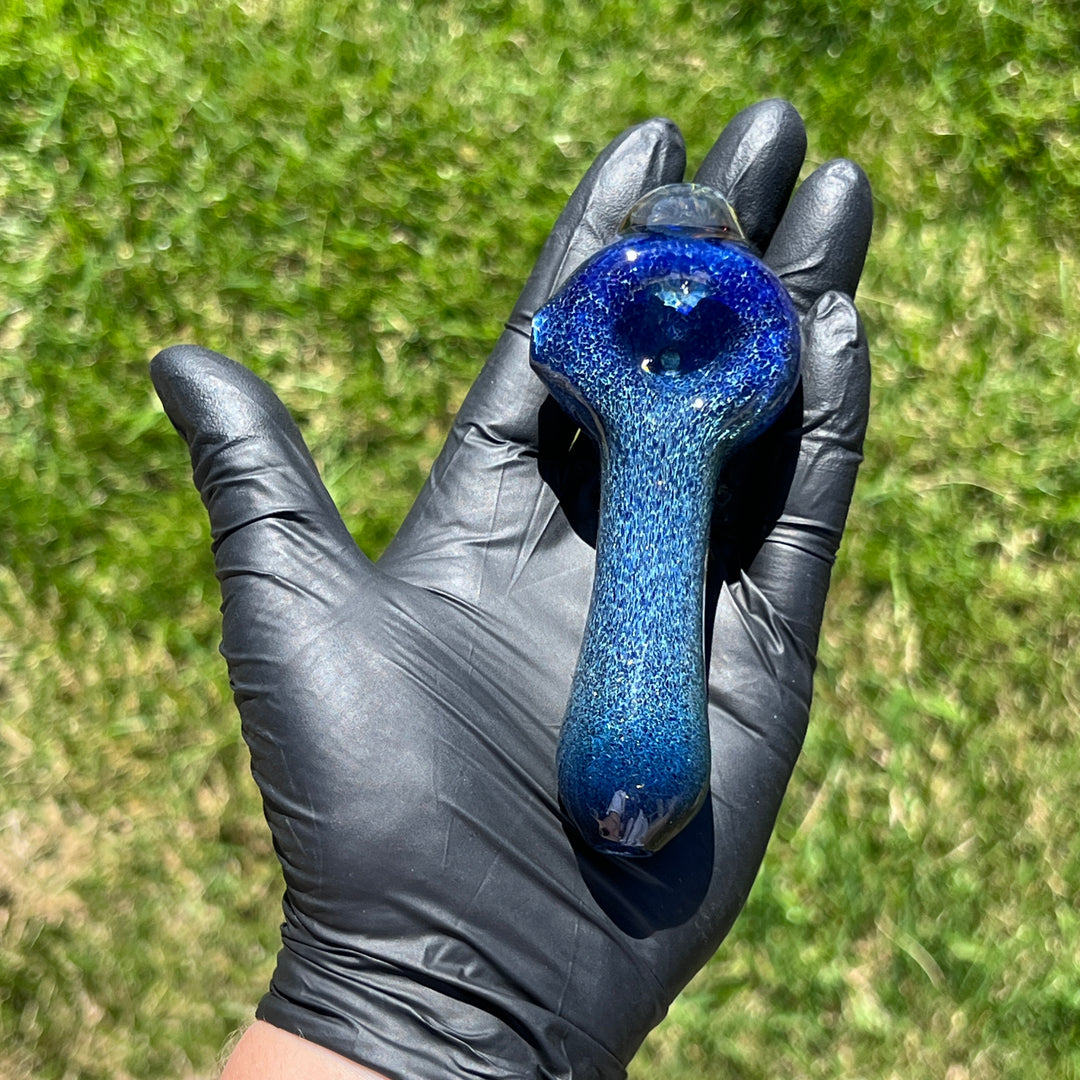 Salish Blue Pipe Glass Pipe Schutz Glass   