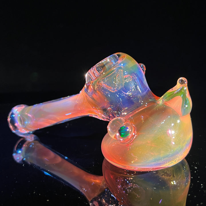 Gold Color Changing Glass Hammer Glass Pipe Tako Glass   