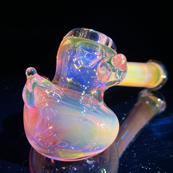 Gold Color Changing Glass Hammer Glass Pipe Tako Glass   