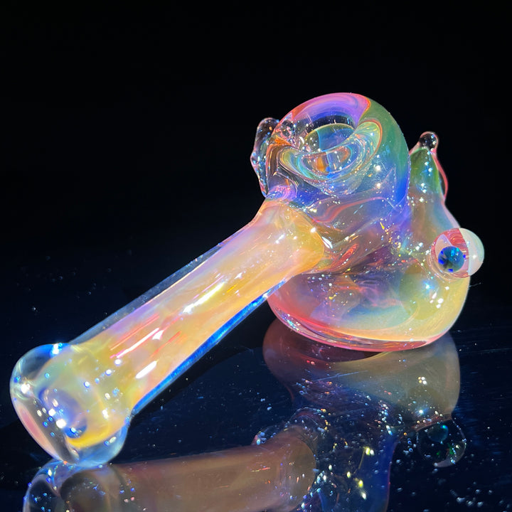 Gold Color Changing Glass Hammer Glass Pipe Tako Glass   