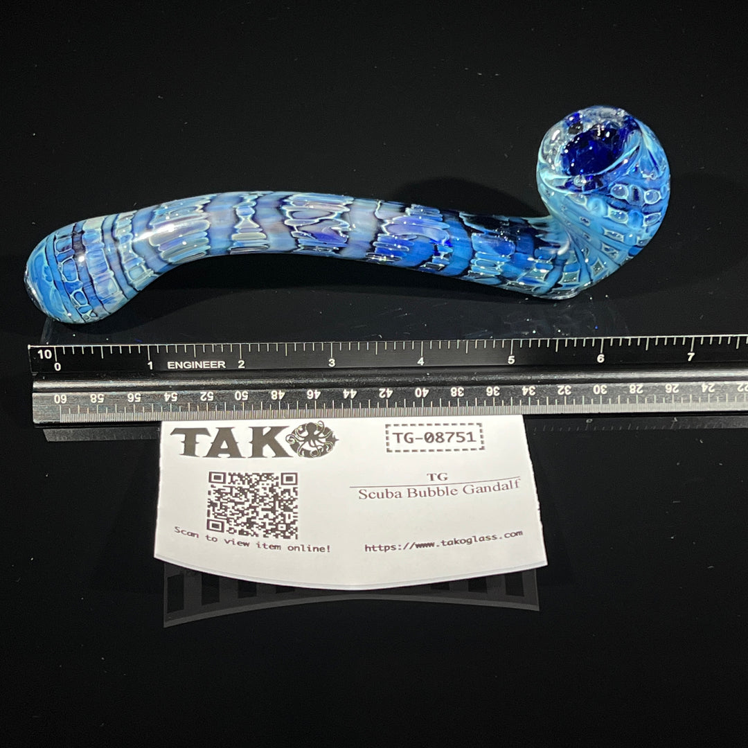 Scuba Bubble Gandalf Glass Pipe TG