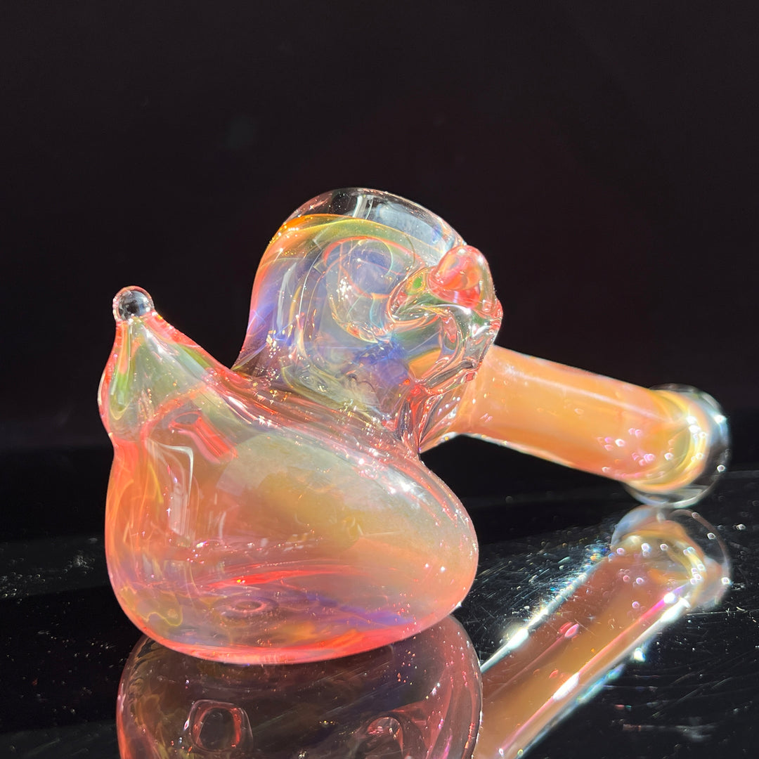 Gold Color Changing Glass Hammer Glass Pipe Tako Glass   