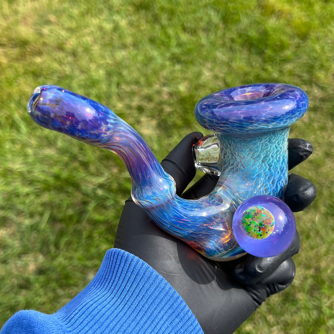 Opal Blast Sherlock Glass Pipe Tako Glass   