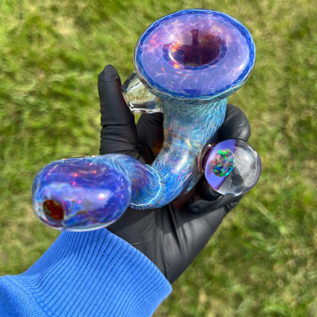 Opal Blast Sherlock Glass Pipe Tako Glass   