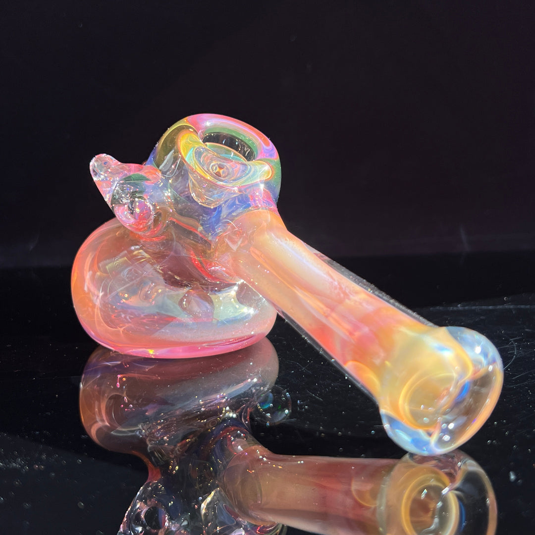 Gold Color Changing Glass Hammer Glass Pipe Tako Glass   