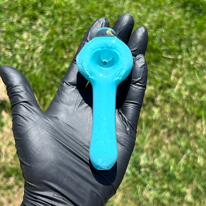 Seaside Turquoise Pipe Glass Pipe Schutz Glass   