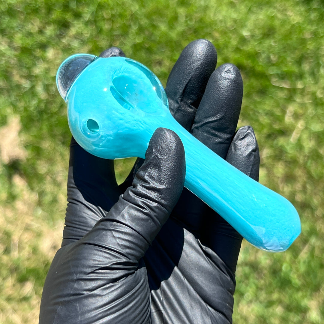 Seaside Turquoise Pipe Glass Pipe Schutz Glass   