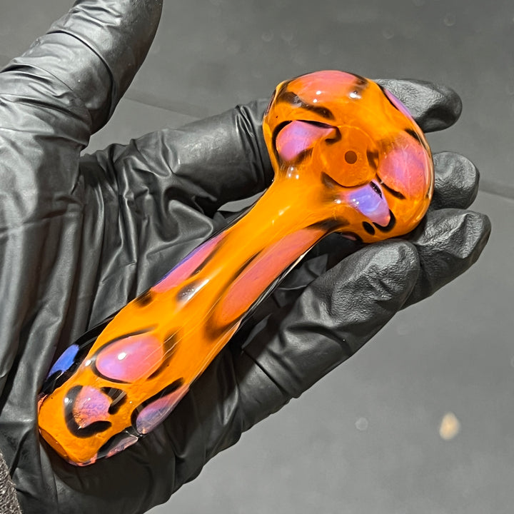 Leopard Pipe Glass Pipe Beezy Glass