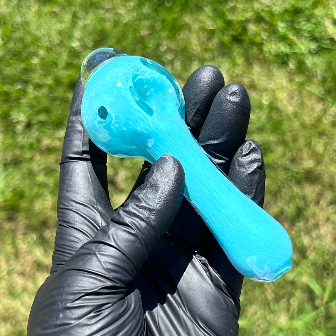 Seaside Turquoise Pipe Glass Pipe Schutz Glass   