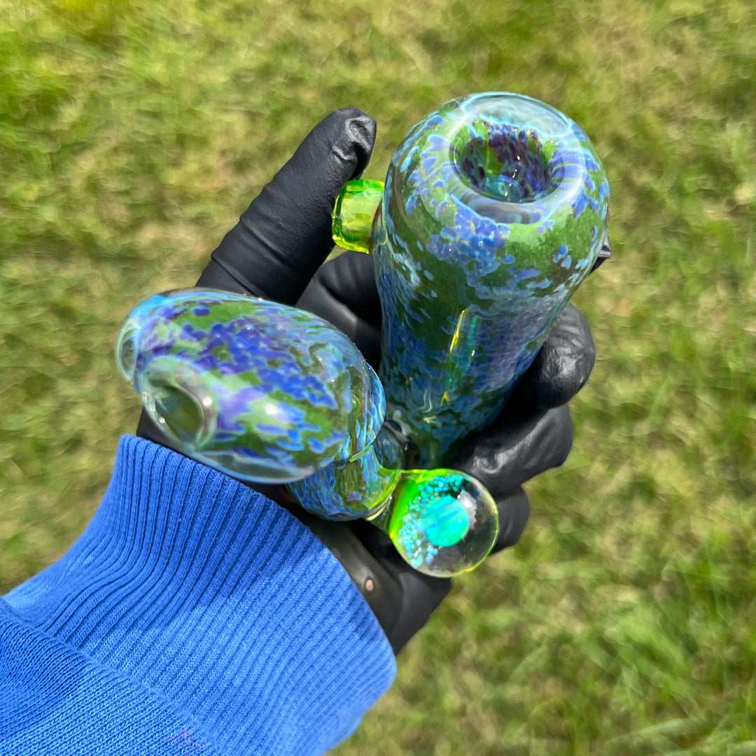 Purple Haze Sherlock Glass Pipe Tako Glass   