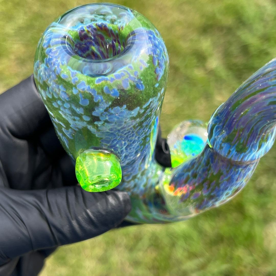 Purple Haze Sherlock Glass Pipe Tako Glass   